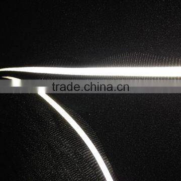 High Visibility Color Fashinable Glow Reflective Red White Blue Safety Ribbon