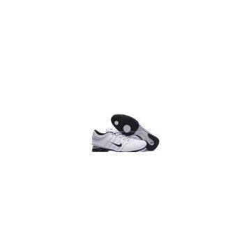 Wholesale Nike Shox R2 Running Shoes White Silver Black men's style