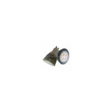 4W / 220V 3000 - 3500K High Power Led Spot Light Bulbs without UV or IR Radiation