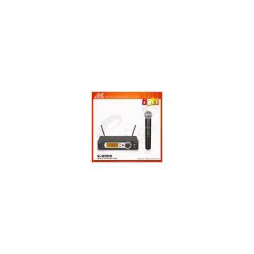 Professional wideband wireless microphone