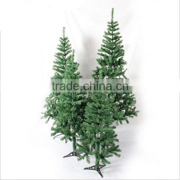 120cm cheap mini PVC plastic base artificial Christmas Tree