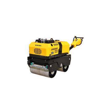 walking type road roller