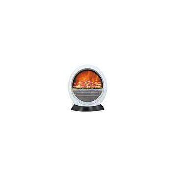 Modern Indoor Safety Circle PTC Fan Heater Desktop Electric Fireplace 20-30m2