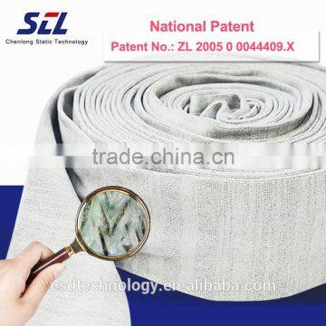 Durable Polyester Spandex Conductive Cuff for Static Control