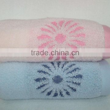 100% cotton high quality jacquard towel