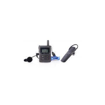 High quality digital wireless audio tour guide system package(2 pc transmitter+10pc receivers+ 1pc Multi chargers)