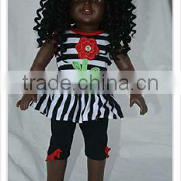 African american girl doll with curly hair wigs