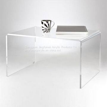 Wholesale Transparent Acrylic Furniture Living Room Coffee Table Plexiglass Console Table