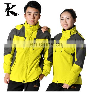 Nylon Taslon Jacket 3 In 1 Interchange Breathable/Waterproof 5000