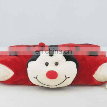 high quality kids plush bolster pillow