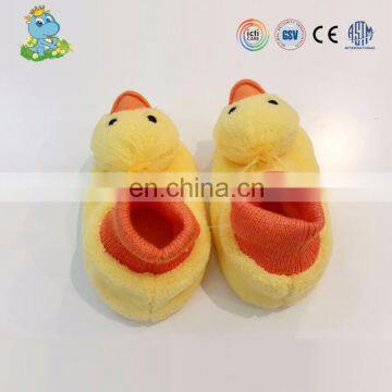 Cute Duck Animal Winter Plush Winter Warm Slipper for Children photo-3