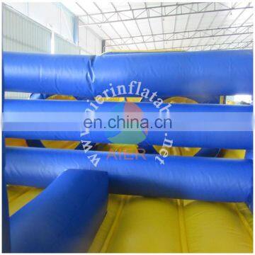 PVC Inflatable Obstacle Course Inflatable Yellow Obstacle Inflatable Sport Game photo-4
