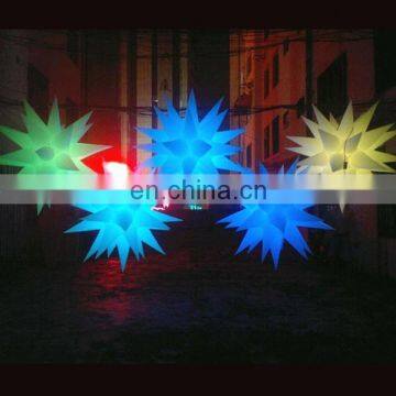 Romantic Cheap inflatable star for stage decoration