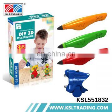 DIY children educational game play set printer pen 3d toy for sale