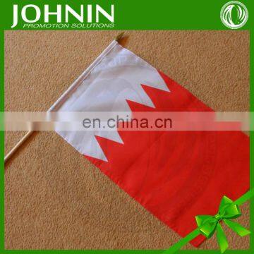 Eco-friendly Custom Advertise Outdoor Fabric Polyester Held Hand Flag photo-4