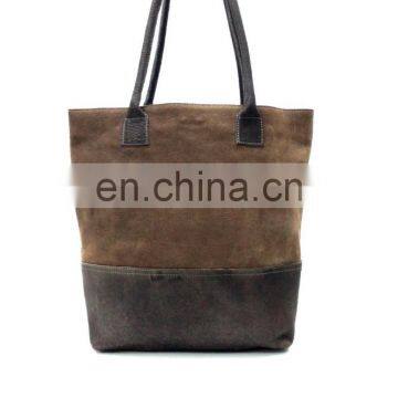 Leather tote bag indian tote bags Brown Leather tote bag