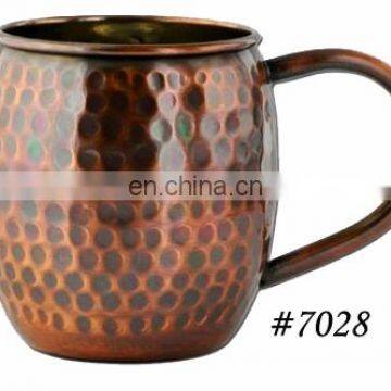 100% Genuine Hammered Copper Food Safe Drinking Mug photo-6