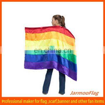 colorful plain rainbow body flag