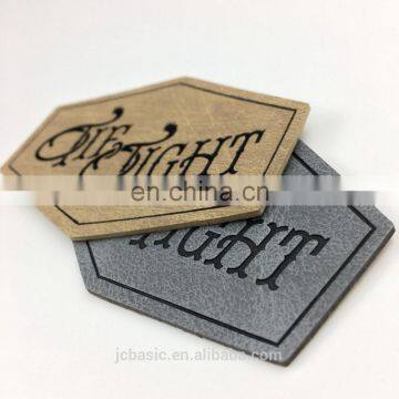 custom fake leather patch