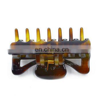 Women Hair Accessories Plastic Tortoise Shell Hair Claws Clips for Long Hair photo-3