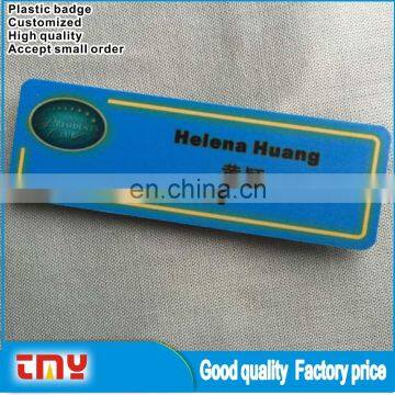 Fast Delivery Free Sample Pvc Blank Magnetic Name Badge Manufacturer From China photo-3