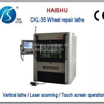 Alloy wheel vertical lathe CKL-35 special for car