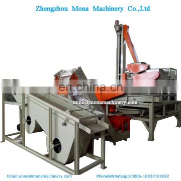 Best selling automatic almond nuts shelling dehulling cracking machine