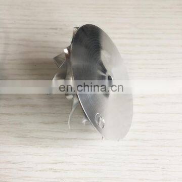 RHF4H 43,50/60,00 мм 6+6 лопастей высокопроизводительный турбо - турбонагнетатель алюминиевый 2618/Билет/фрезерованная компрессорная колесо photo-2