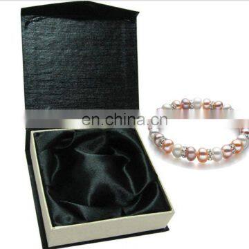 Custom logo printed bracelet packaging box for gift