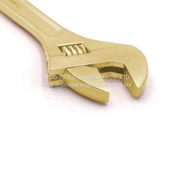 WEDO Non Sparking Aluminum Bronze Wrench Adjustable photo-3