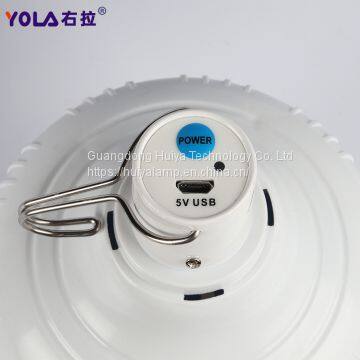 Outdoor Portable Led Tent Camping Lamp Usb Rechargeable Battery Tent Light Hanging Hook Lamp photo-4