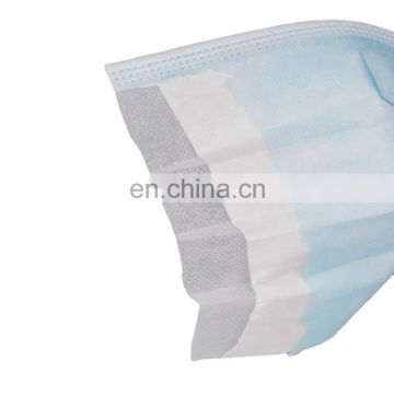 Disposable  Medical Face Mask With Earloop 3ply High BFE