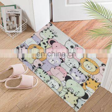 Household modern manufacturers pvc floor door mat modern design 3d carpet