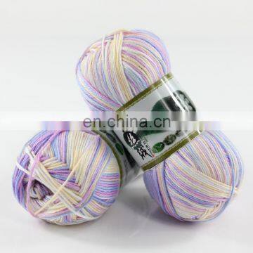 Baby Yarn Natural Cotton Yarn Bamboo Wool Yarn for Knitting photo-2