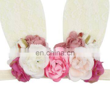 Baby Easter Rabbit Headband With Ears Bunny Hairbands photo-2