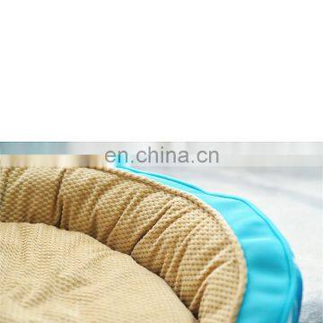 Custom Brand FBA Orthopedic Faux Fleece Chenille Sofa-Style Couch Pet Bed for Dogs & Cats, Coffee, Jumbo photo-3