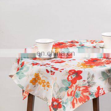 Floral Printed Table Cloth Manteles de Mesa Party Table Cover Table Cloth for Wedding photo-7