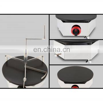 Electric Crepe Maker Tool Commercial Crepe Making Toold Double-head Crepe Machine With Tool for Sale photo-2