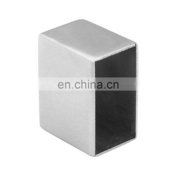 Cheap Price End Cap Stainless Steel split Base Cover for 38mm Square Post Stair Handrail Fittings