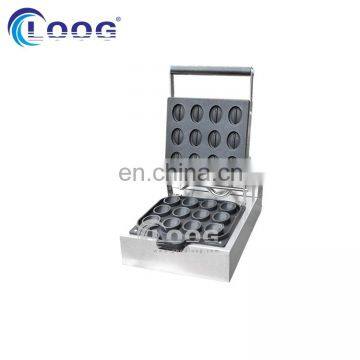Commercial Mini Coffee Bean Waffle Maker Shaped Waffle Making Machine photo-2