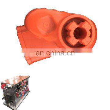 Custom Red ABS/PP/PE Plastic Injection Molded Products and Parts photo-4