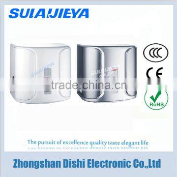 washroom plastic low price high speed air jet hand dryer