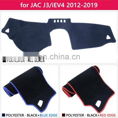 for JAC J3 A13 IEV4 Turismo 2012~2019 Anti-Slip Mat Dashboard Cover Pad Sunshade Dashmat Protect Carpet Car Rug Accessories 2013