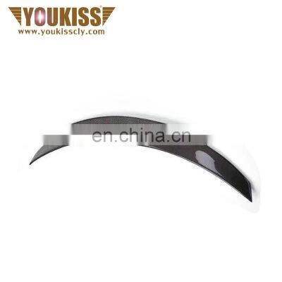 For  Mercedes-Benz C-Class W205. PSM tail Exterior Car Spoiler Universal Sedan Carbon Fiber  Rear Spoiler Boot Tail Wings