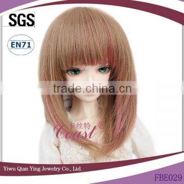 short straight doll wigs for american girl doll suppliers