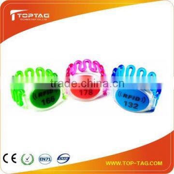 Hot Selling Silicon Rfid Wristband for Swim Pools or Baby Care