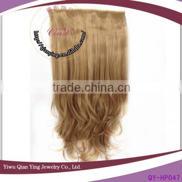 blond long curly synthetic Hair accessorys