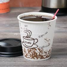 Eco friendly printed disposable coffee cup for coffee shop