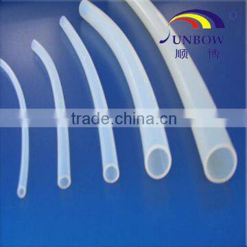 High temperature resistance extruded clear transparent virgin PTFE Tubes