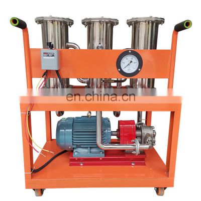 JL-III-100 On Promotion Price Portable Waste Hydraulic Oil Filtration Machine